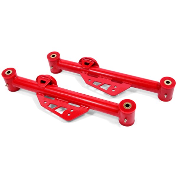 【USA在庫あり】 BMR 79-98 Fox Mustang Non-Adj. ロワーコントロールアーム (Polyurethane) レッド bmrTCA014R JP店