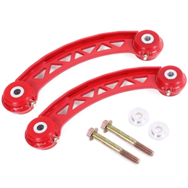  BMR 08-17 Challenger Non-Adj. アッパー Trailing Arms (Polyurethane) レッド bmrUTA110R JP店
