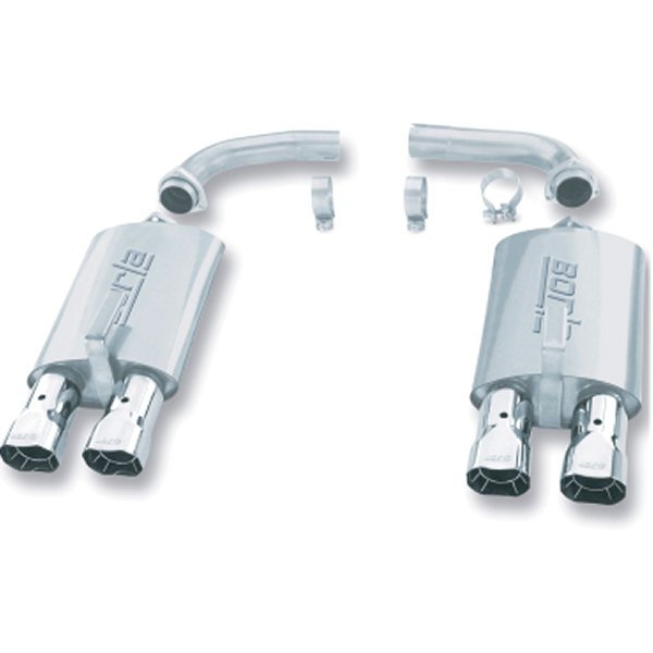 【USA在庫あり】 Borla 84-91 シボレー コルベット C4 5.7L V8 D SQ AC IC リア Section 2.5インチ Con..