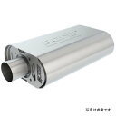 【USA在庫あり】 Borla CrateMuffler SBF 289/302 2.5インチ オフセット/Center 14in x 4.35in x 9in...