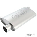 【USA在庫あり】 Borla Universal Pro-XS Muffler - オフセット/Offset Oval 2.5in bor40352 JP店(2)