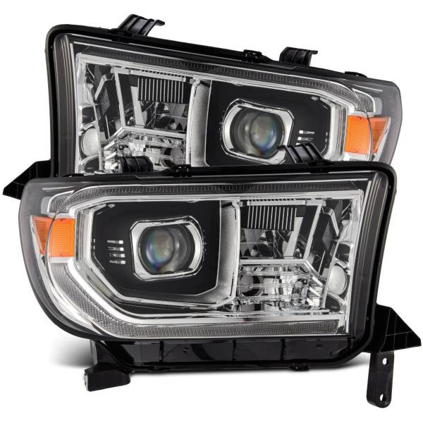 AlphaRex LUXXシリーズ LED プロジェクター ヘッドライト クローム 07年-13年 トヨタ タンドラ arx880824 JP店