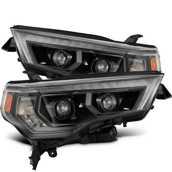  AlphaRex PROシリーズ LED プロジェクター ヘッドライト アルファブラック 14年-20年 トヨタ 4Runner arx880850 JP店