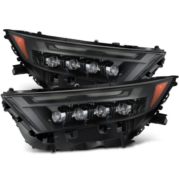  AlphaRex NOVAシリーズ LED プロジェクターヘッドライト アルファブラック 19年-23年 トヨタ RAV4 arx880857 JP店