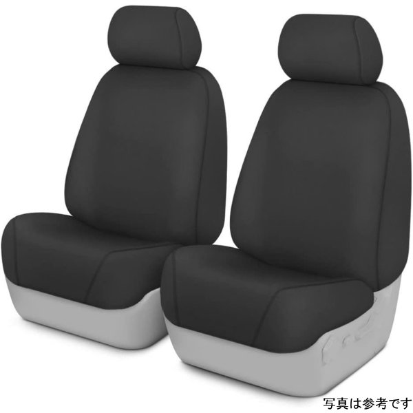  Covercraft 16年-24年 シボレー Express Polycotton SeatSaver Custom フロント Row Seat Covers - Charcoal cvrSS2511PCCH JP店