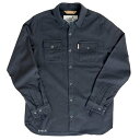 【メーカー在庫あり】 ビルトウェル Biltwell HI TEST フランネルシャツ 黒 XLサイズ 8128-124-005 JP店
