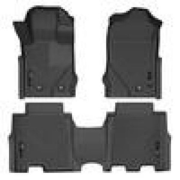 【USA在庫あり】 Husky Liners 2021 フォード Bronco 4 Door Weatherbeater フロント & 2nd Seat フロアライナー - ブラック hsl95301 JP店