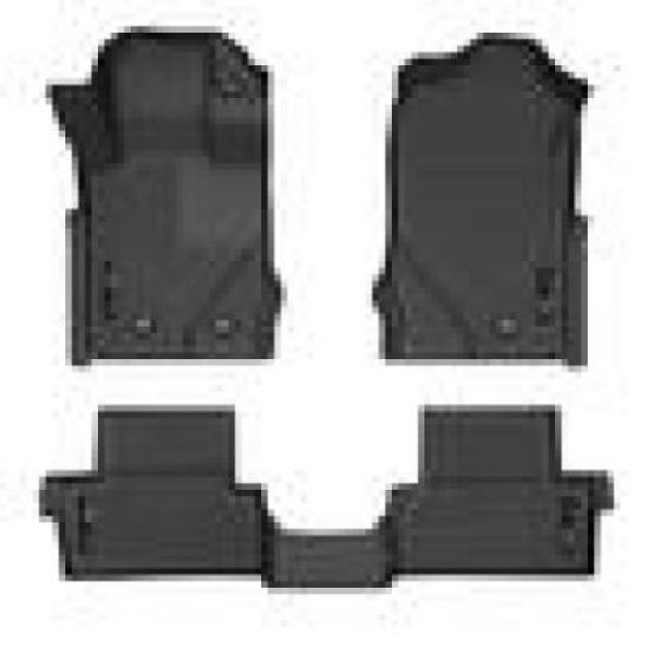 【USA在庫あり】 Husky Liners 2021 Ford Bronco 2 Door Weatherbeater Front & 2nd Seat Floor Liners - Black hsl95311 JP店
