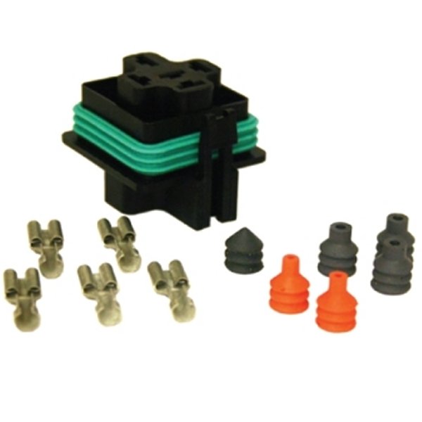  Hella Relay コネクター ISO Mini Weatherproof hellaH84709011 JP店