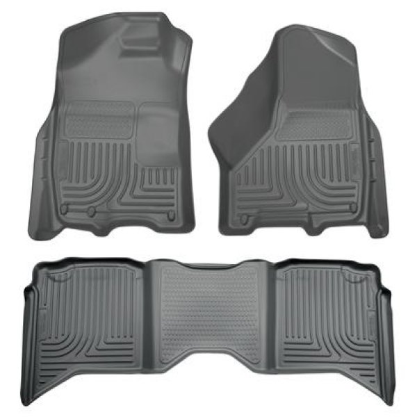 【USA在庫あり】 Husky Liners 2012 ダッジ Ram 1500/2500/3500 Crew Cab WeatherBeater Combo Gray フロアライナー hsl99002 JP店