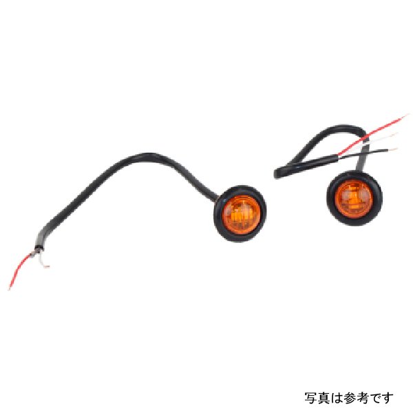  Fishbone Offroad アンバー LEDライト 3/4インチ ペア fboFB21041 JP店