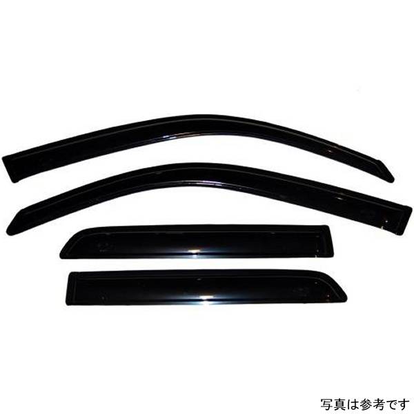 【USA在庫あり】 AVS 03年-09年 トヨタ 4Runner Ventvisor アウトサイドマウント Window Deflectors 4pc - スモーク avs94924 JP店
