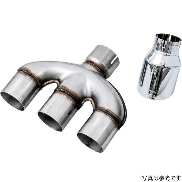 【USA在庫あり】 AWE Tuning 17年-20年 ホンダ シビック Si 1.5L Turbo Dual-to-Triple Tip Conversion キット - クローム シルバー Tip awe3810-52018 JP店