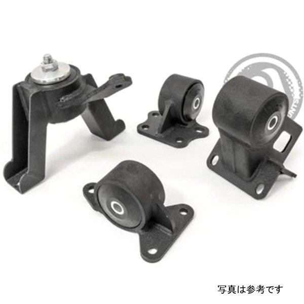 【USA在庫あり】 Innovative 00年-05年 トヨタ MR2 Spyder 1ZZ ブラック Steel Mounts 75A ブッシング inm60550-75A JP店