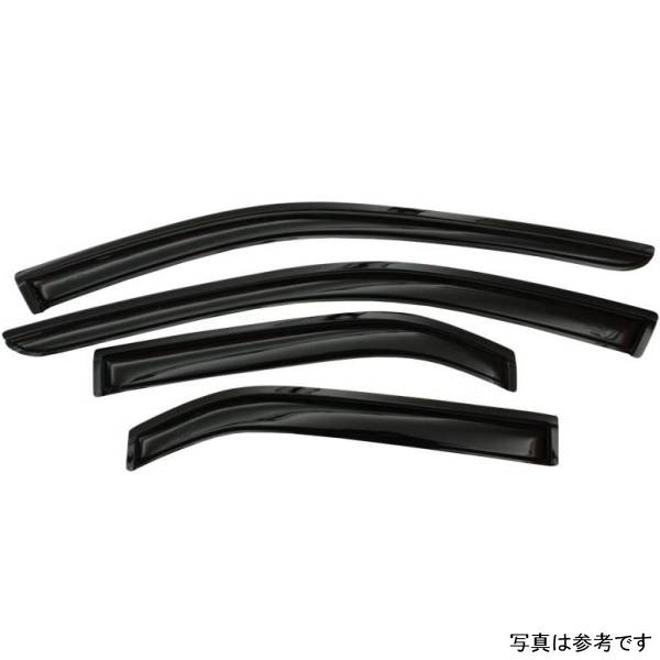  AVS 09年-18年 フォード Flex Ventvisor アウトサイドマウント Window Deflectors 4pc - スモーク avs94079 JP店