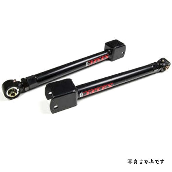  JKS Manufacturing ジープ ラングラー JK アジャスタブル J-Flex Upper Control Arms - フロント jksJKS1615 JP店