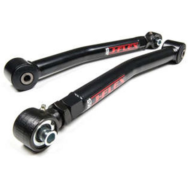 JKS Manufacturing ジープ ラングラー JK アジャスタブル J-Flex Upper Control Arms - リヤ jksJKS1665 JP店