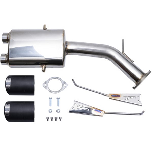  Injen 19-21 ヒュンダイ Veloster L4 1.6L Turbo Performance ステンレススチール Axle Back Exhaust System injSES1342AB JP店