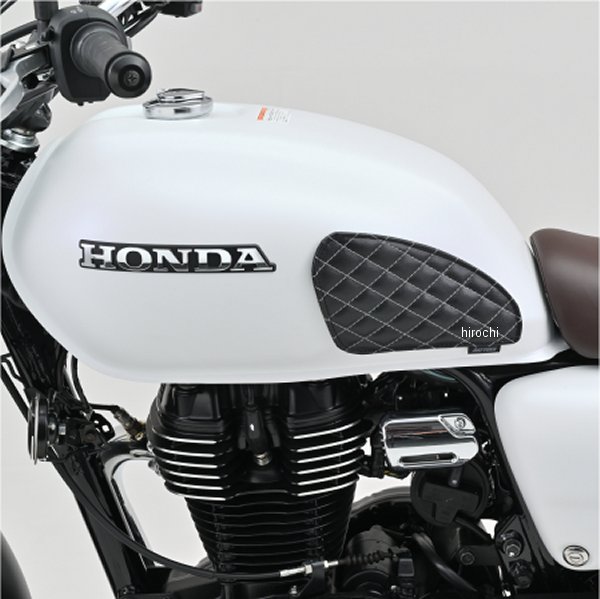 【メーカー在庫あり】 デイトナ レザーニーグリップパッド GB350 黒 49170 JP店