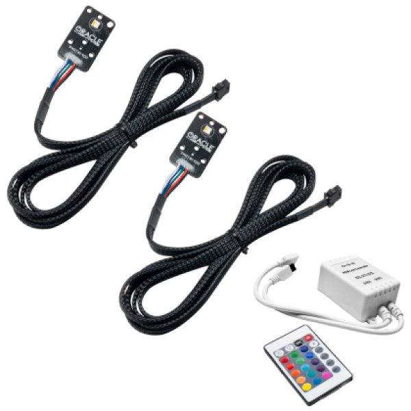  Oracle 20年-21年 トヨタ Supra GR RGB+A ヘッドライト DRL キット - ColorSHIFT w/ Simple Controller SEE WARRANTY orl1400-504 JP店