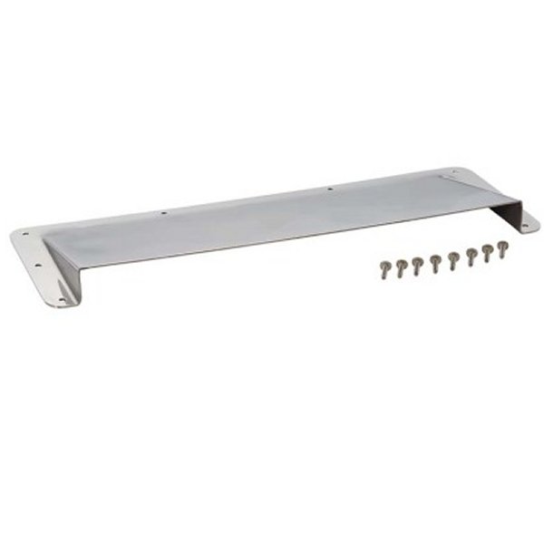  Kentrol 78年-95年 ジープ CJ/ラングラー YJ Hood Vent Air Scoop - Polished シルバー ken30507 JP店
