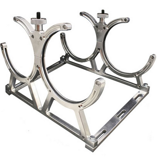  Nitrous Express Billet ブラケット for Dual 10 Or 15lb N2O Bottle Incl Floor Mounts nex11108D JP店