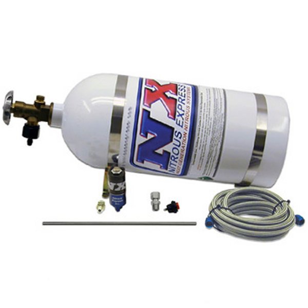  Nitrous Express Simulator Full Show Purge キット (Incl 10lb ボトル and All Necessary Hardware) nex15599 JP店