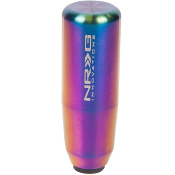 NRG Universal ショート Shifter Knob - 3.5in. Length / Heavy Weight .85Lbs. - Multi Color/Neochrome nrgSK-450MC JP店