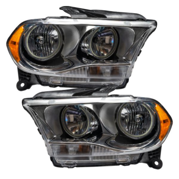  Oracle 11年-13年 ダッジ Durango SMD HL Halogen - クローム - ColorSHIFT w/ 2.0 Controller SEE WARRANTY orl7101-333 JP店