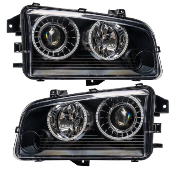  Oracle 08年-10年 ダッジ Charger SMD HL (HID) - ColorSHIFT w/o Controller SEE WARRANTY orl8179-334 JP店