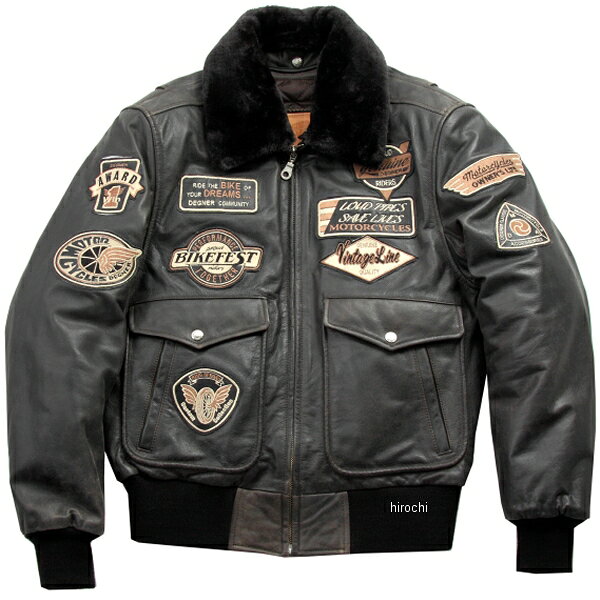 Other - 【メーカー在庫あり】 デグナー DEGNER ヴィンテージフライトジャケット 黒 2XLサイズ 16WJ-10 JP店