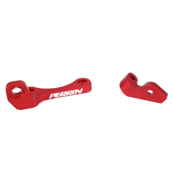 【USA在庫あり】 Perrin 2022 スバル WRX/19年-23年 Ascent/Legacy/Outback Top Mount Intercooler ブラケット - レッド perPSP-ITR-331RD JP店