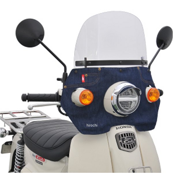 旭風防 風防 デニム1濃い青 スーパーカブ50/110 クリアー CUB-T01 JP店