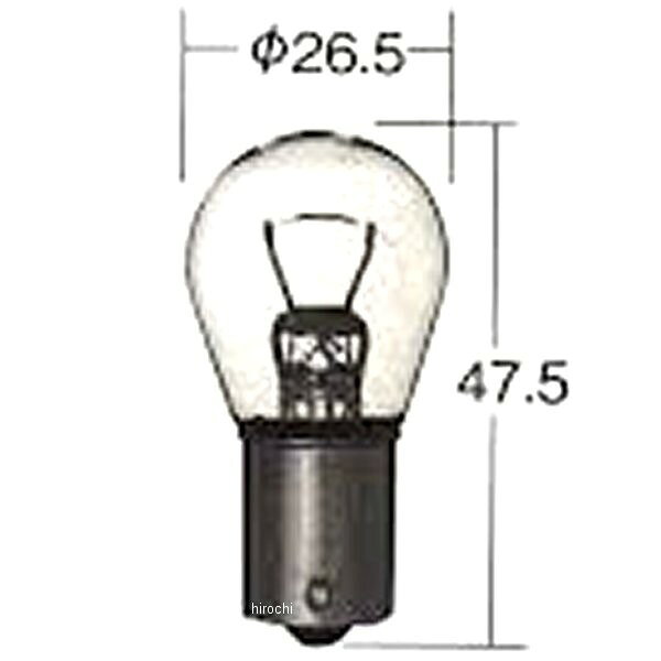 小糸製作所 白熱ハイパワーバルブ S25 12V35W 1個入り P8843 JP店