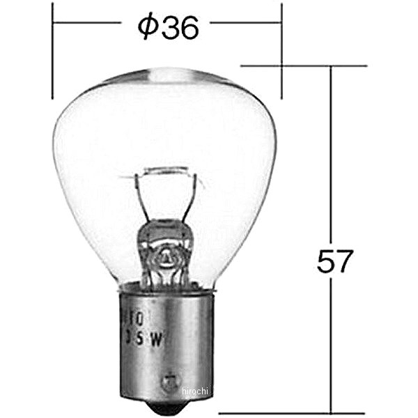 小糸製作所 回転灯用白熱バルブ RP35 24V35W 10個入り 03025 JP店