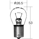 小糸製作所 白熱バルブ S25 12V27W 10個入り アンバー 4574A JP店