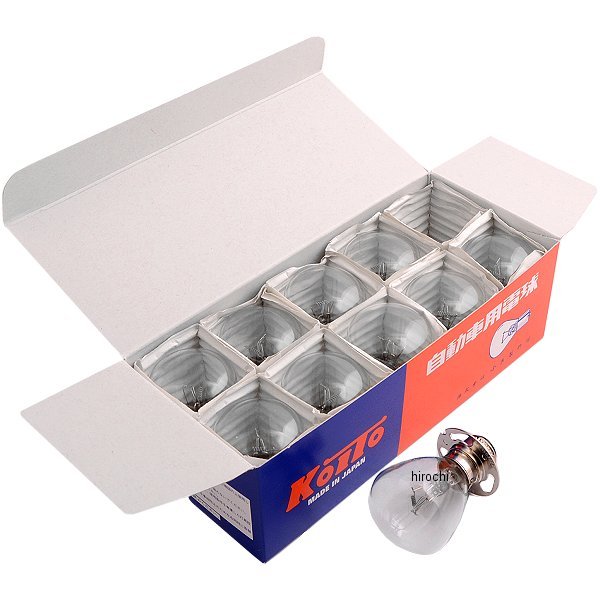 【メーカー在庫あり】 小糸製作所 白熱バルブ RP35 24V62/62W ツバ付ダブル 10個入り 6551 JP店