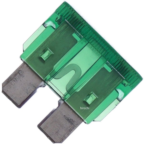 小糸製作所 ブレードヒューズ 30A 10個入り 緑 F3080 JP店