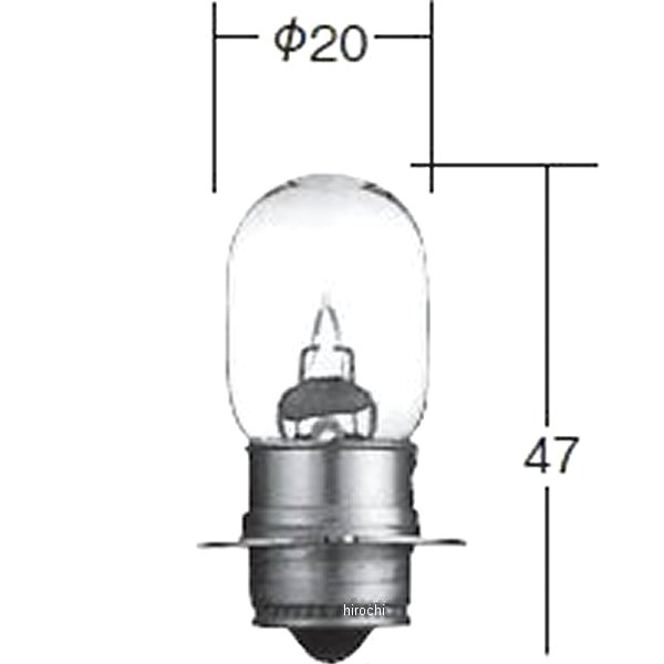 小糸製作所 白熱バルブ T19 12V25W ツバ付シングル 10個入り 5250 JP店