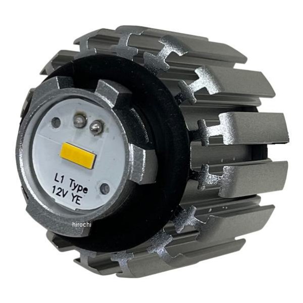 P3901YT 小糸製作所 KOITO LEDハイパワー バルブフォグ用 L1イエロー定格12V 7W純正LEDフォグランプのバルブ交換でグレードアップ!!従来ハロゲンバルブと同等の簡単交換!!純正LEDフォグランプの約2倍の明るさで夜間の視認性向上!!純正LEDバルブ並みの低消費電力!!P3901YT楽天 JP店