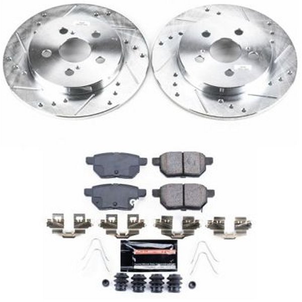 USA߸ˤ Power Stop 11-17 Lexus CT200h Rear Z23 Evolution Sport Brake Kit psbK5503 JPŹ