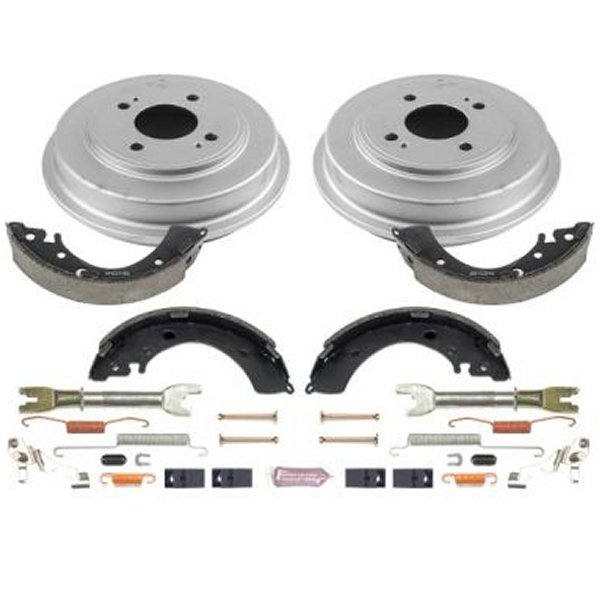 【USA在庫あり】 Power Stop 2001 ホンダ シビック Coupe リヤ オートスペシャリティ Drum キット psbKOE15310DK JP店