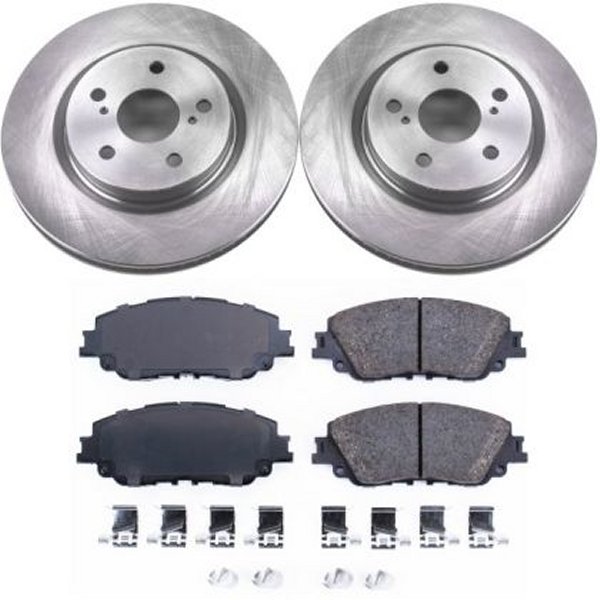 Rakuten - 【USA在庫あり】 Power Stop 2019 トヨタ Avalon フロント オートスペシャリティ ブレーキ キット psbKOE7895 JP店