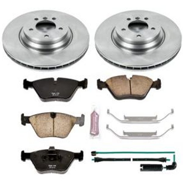 【USA在庫あり】 Power Stop 01年-06年 BMW 330Ci フロント オートスペシャリティ ブレーキ キット psbKOE933 JP店