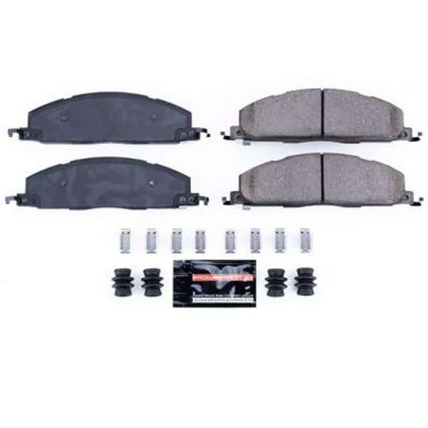 【USA在庫あり】 Power Stop 09年-10年 ダッジ Ram 2500 リヤ Z23 Evolution Sport ブレーキパッド w/Hardware psbZ23-1400 JP店