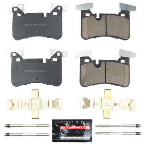 【USA在庫あり】 Power Stop 2012 Mercedes-Benz C63 AMG リヤ Z23 Evolution Sport ブレーキパッド w/Hardware psbZ23-1450 JP店