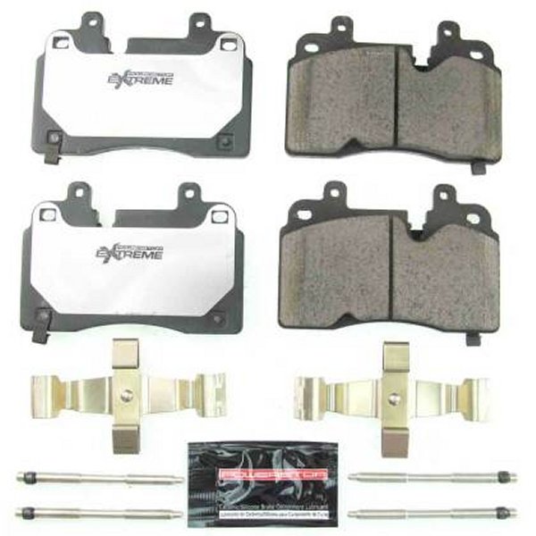 【USA在庫あり】 Power Stop 2020 シボレー Corvette フロント Z26 Extreme Street ブレーキパッド w/Hardware psbZ26-8007 JP店