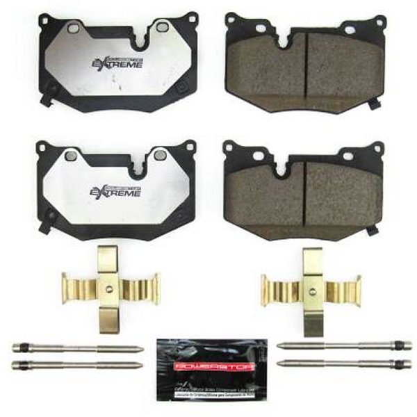 【USA在庫あり】 Power Stop 2020 シボレー Corvette C8 Z51 リヤ Z26 Extreme Street ブレーキパッド w/Hardware psbZ26-8010 JP店