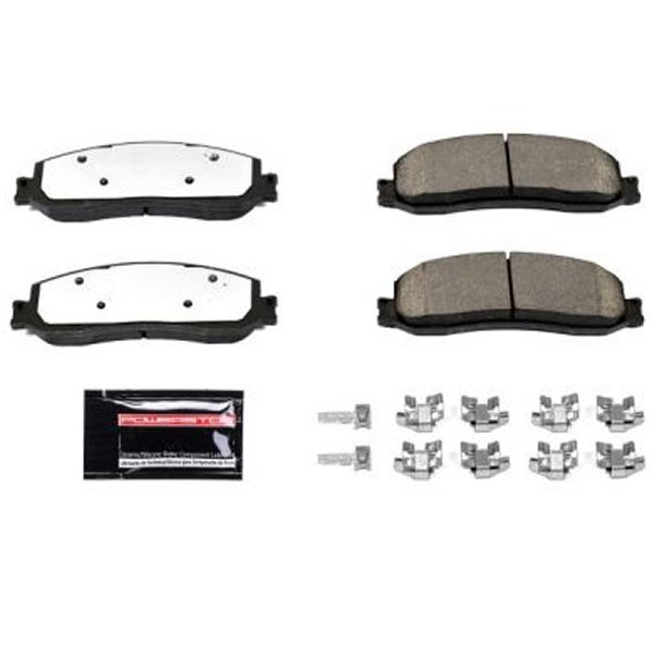 【USA在庫あり】 Power Stop 2012 フォード F-250 Super Duty フロント Z36 Truck & Tow ブレーキパッド w/Hardware psbZ36-1631 JP店