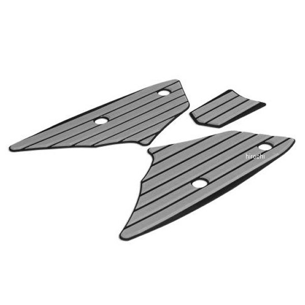 【メーカー在庫あり】 SP武川 ステップ&フューエルリッドパッドセット リード125 ダークグレイ/黒 09-11-0378 JP店